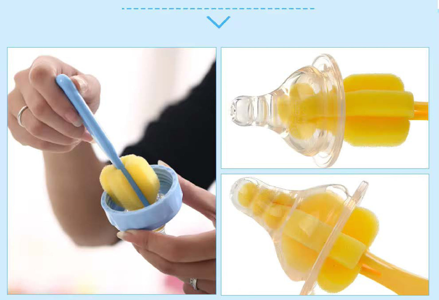BABYDISE Bottle Brush Cleaning Set